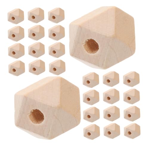 Veemoon 50 Stück Teiliges Natürliche Achteckige Holzperlen Facettierte Geometrische Holzabstandshalter Robust für DIY Schmuckherstellung Armbänder Halsketten Bastelprojekte Veemoon 50 Stück Teiliges Natürliche Achteckige Holzperlen Facettierte Geometrische Holzabstandshalter Robust für DIY Schmuckherstellung Armbänder Halsketten Bastelprojekte von Veemoon