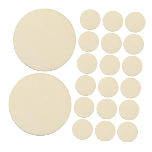 Veemoon 50 Stück Unlackierte Holzscheiben Rund Blanko Holzplättchen zum Basteln DIY Wooden Craft Circles Holzplatten für Dekoration Schmuckanhänger und Handwerksprojekte Veemoon 50 Stück Unlackierte Holzscheiben Rund Blanko Holzplättchen zum Basteln DIY Wooden Craft Circles Holzplatten für Dekoration Schmuckanhänger und Handwerksprojekte von Veemoon
