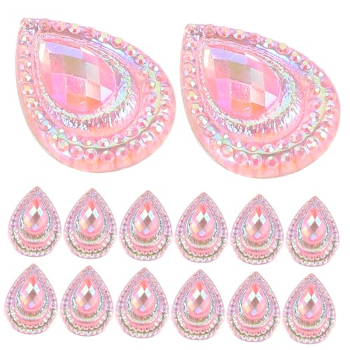 Veemoon 50 Stück Wasserfallform Rhinestones Flachrückseite DIY Dekoration für Schmuckherstellung und Bastelprojekte Glitzernde Verzierungen für Handarbeiten und Scrapbooking Veemoon 50 Stück Wasserfallform Rhinestones Flachrückseite DIY Dekoration für Schmuckherstellung und Bastelprojekte Glitzernde Verzierungen für Handarbeiten und Scrapbooking von Veemoon