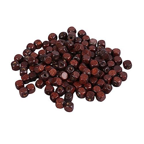 Veemoon 500 Stück DIY Holzperlen Kaffee Farbe Glatte Oberfläche Schmuck Zubehör Lose Perlen für Armband Halskette Bastelarbeiten Veemoon 500 Stück DIY Holzperlen Kaffee Farbe Glatte Oberfläche Schmuck Zubehör Lose Perlen für Armband Halskette Bastelarbeiten von Veemoon