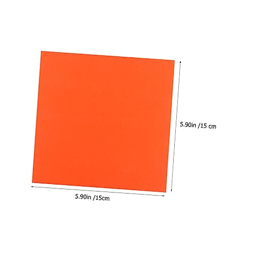 Veemoon 500 Stück Origami Faltpapier pro Packung Quadratisches DIY Bastelpapier in Orange Farbiges Bastelset für Kindergarten Umweltfreundlich Fördert Kreativität und Feinmotorik Veemoon 500 Stück Origami Faltpapier pro Packung Quadratisches DIY Bastelpapier in Orange Farbiges Bastelset für Kindergarten Umweltfreundlich Fördert Kreativität und Feinmotorik von Veemoon