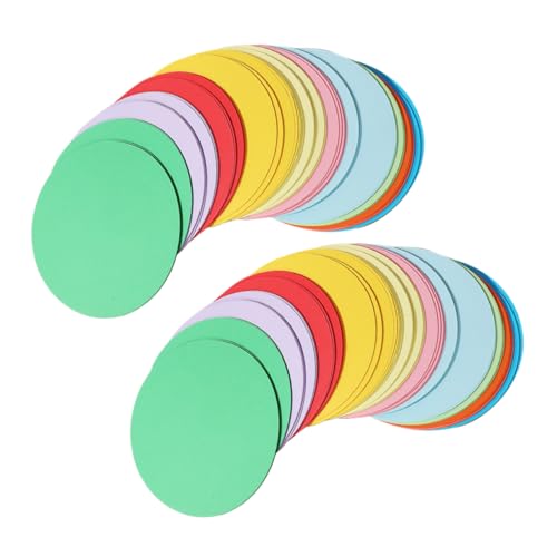 Veemoon 500 Stück Runde Bastelpapier Ausschnitte für Diy Projekte Bastelmaterial für Farben Veemoon 500 Stück Runde Bastelpapier Ausschnitte für Diy Projekte Bastelmaterial für Farben von Veemoon