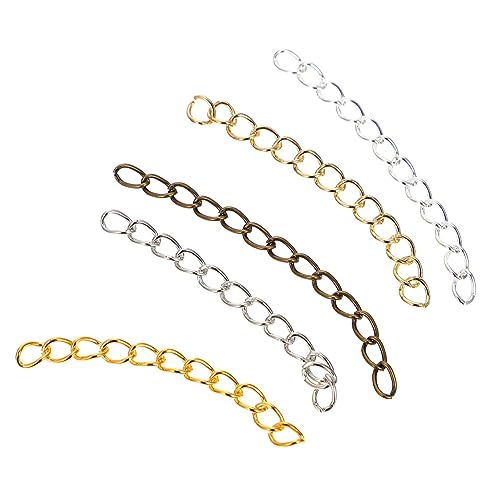 Veemoon 500Stücke Schmuckverlängerung Einstellbare Kette für Armbänder Fußkettchen DIY Schmuckzubehör Antikbronze und Mehr Veemoon 500Stücke Schmuckverlängerung Einstellbare Kette für Armbänder Fußkettchen DIY Schmuckzubehör Antikbronze und Mehr von Veemoon