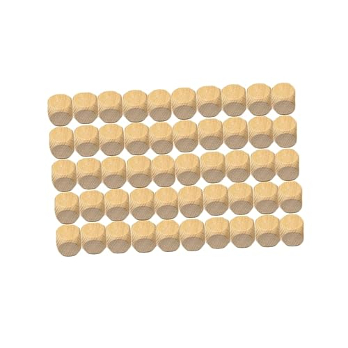 Veemoon 50Stück Holzwürfel Set Unlackierte Holzblöcke für DIY Bastelprojekte und Puzzles Sechsseitige Leere Robustem Holz für Anwendungen Veemoon 50Stück Holzwürfel Set Unlackierte Holzblöcke für DIY Bastelprojekte und Puzzles Sechsseitige Leere Robustem Holz für Anwendungen von Veemoon