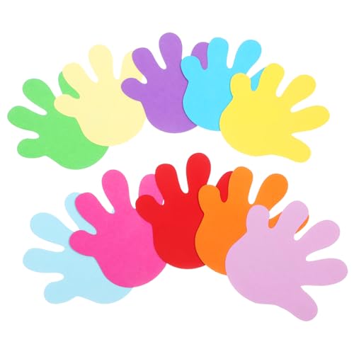 Veemoon 50Stücke Bunte Papierausschnitte für DIY Dekoration im Klassenzimmer Kreative Ausschnitte für Kinderzimmer und Schulprojekte Mixed Colors von Veemoon