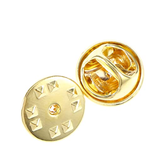 Veemoon 50Stücke Butterfly Clips Anstecker Verschlüsse Für Abzeichen Und Schmuck Basteln Gold Veemoon 50Stücke Butterfly Clips Anstecker Verschlüsse Für Abzeichen Und Schmuck Basteln Gold von Veemoon