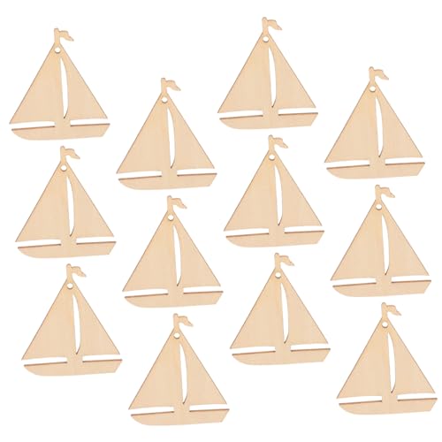 Veemoon 50Stücke Holz Segelboot Ausschnitte Unvollendete Holzteile für DIY Bastelprojekte Holzfiguren zur Dekoration von Partys und Zuhause Veemoon 50Stücke Holz Segelboot Ausschnitte Unvollendete Holzteile für DIY Bastelprojekte Holzfiguren zur Dekoration von Partys und Zuhause von Veemoon