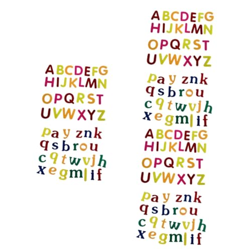 Veemoon 52-teiliges Set Filzbuchstaben Aufkleber – Klebe-Patches Für DIY Bastelprojekte Ideal Zum Gestalten Von Kleidung Jeans Und Mehr Kleinbuchstaben Veemoon 52-teiliges Set Filzbuchstaben Aufkleber – Klebe-Patches Für DIY Bastelprojekte Ideal Zum Gestalten Von Kleidung Jeans Und Mehr Kleinbuchstaben von Veemoon