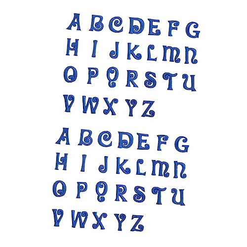 Veemoon 52Stücke Buchstaben Aufnäher Alphabet Patches für Kleidung Hüte und Schuhe DIY Dekoration Bestickte Applikationen mit Schmelzkleber Personalisierbare Stoffaufnäher Veemoon 52Stücke Buchstaben Aufnäher Alphabet Patches für Kleidung Hüte und Schuhe DIY Dekoration Bestickte Applikationen mit Schmelzkleber Personalisierbare Stoffaufnäher von Veemoon