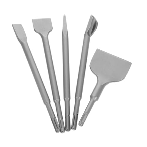 Veemoon 5Er Set Fliesenwerkzeuge Bohrer für Betonmauerwerk konkrete Werkzeuge Fliesenentfernerwerkzeug Betonbohrer für Bohrhammer plus bits Verchromter Stahl Grey Veemoon 5Er Set Fliesenwerkzeuge Bohrer für Betonmauerwerk konkrete Werkzeuge Fliesenentfernerwerkzeug Betonbohrer für Bohrhammer plus bits Verchromter Stahl Grey von Veemoon