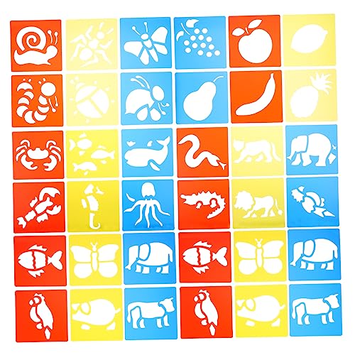 Veemoon 5Sätze Teiliges Tierförmige Schablonen für Wiederverwendbare und Zeichenschablonen für Basteln DIY Kunstprojekte und für von Veemoon