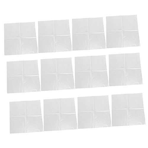 Veemoon 5Sätze Transparenter Wasserlöslicher Stickfilm DIY Stickpapier für Kleidung Waschbar Transferpapier Einfach zu Verwenden für Stickprojekte von Veemoon
