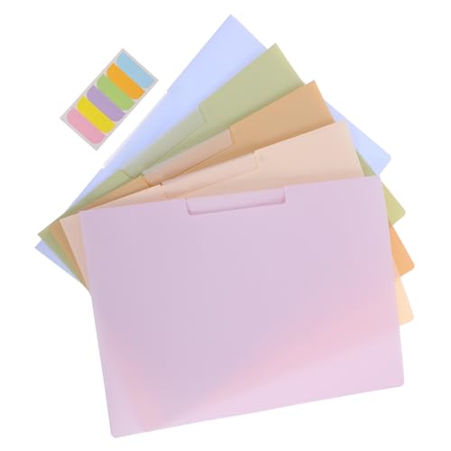 Veemoon 5Stücke Berichtshüllen mit Swing Clip Drehbares Design für Schnellen Zugriff für Schule und Büro Eleganter Präsentationsbinder für Dokumente von Veemoon