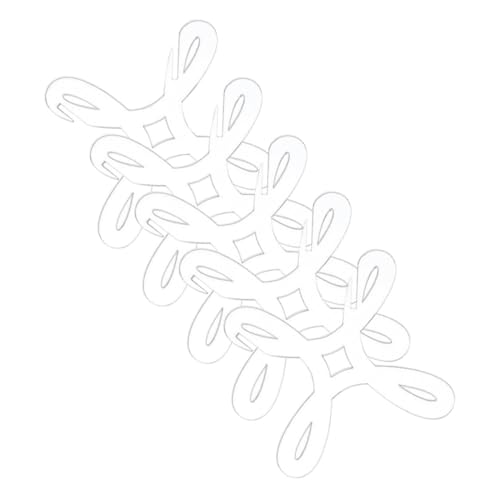 Veemoon 5Stücke Kleine Leere Nähspulen Acryl Praktische Garnspulen für Bastelarbeiten für Fäden Bänder und Garne Veemoon 5Stücke Kleine Leere Nähspulen Acryl Praktische Garnspulen für Bastelarbeiten für Fäden Bänder und Garne von Veemoon