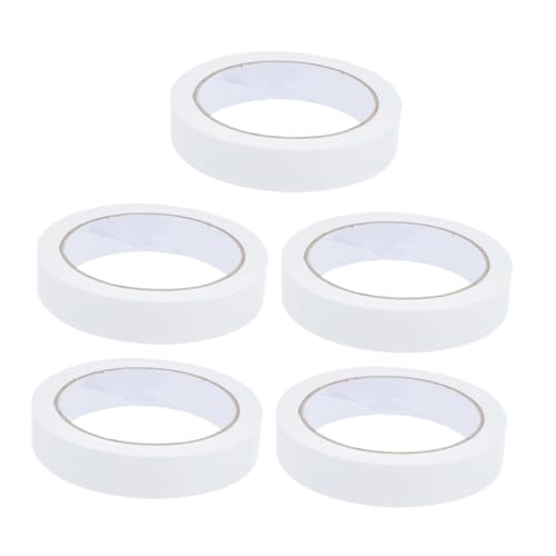 Veemoon 5Stücke Kraftpapier Klebeband Wasserdichtes Verpackungsband für Selbstklebendes Band für DIY Projekte und Robust von Veemoon