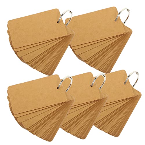 Veemoon 5Stücke Leere Karteikarten für Flash Karten aus Hochwertigem Kraftpapier für DIY Projekte Notizen und Kreative Ideen Lehrer und Farbige Veemoon 5Stücke Leere Karteikarten für Flash Karten aus Hochwertigem Kraftpapier für DIY Projekte Notizen und Kreative Ideen Lehrer und Farbige von Veemoon