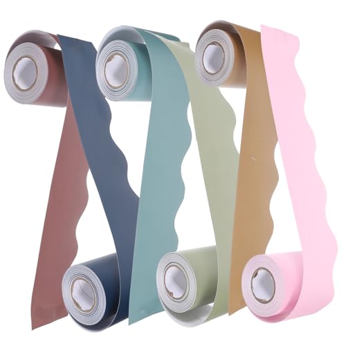 Veemoon 6 Rollen Boho Pinnwand Bordüren Wellenförmige Bulletin Board Borders Abnehmbare Klassenzimmer und Bürodekoration für Tafeln Fenster Türen Praktische Schwarze Zufällige Farbe Veemoon 6 Rollen Boho Pinnwand Bordüren Wellenförmige Bulletin Board Borders Abnehmbare Klassenzimmer und Bürodekoration für Tafeln Fenster Türen Praktische Schwarze Zufällige Farbe von Veemoon