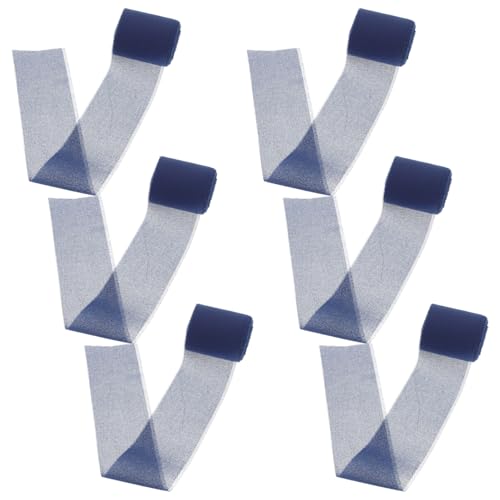 Veemoon 6 Rollen Chiffonband Breit Fransig Gerissene Stoffbänder aus Seidenchiffon Weiche und Strapazierfähige Geschenkband Schleifen für Hochzeit Blumensträuße DIY Dekoration Veemoon 6 Rollen Chiffonband Breit Fransig Gerissene Stoffbänder aus Seidenchiffon Weiche und Strapazierfähige Geschenkband Schleifen für Hochzeit Blumensträuße DIY Dekoration von Veemoon
