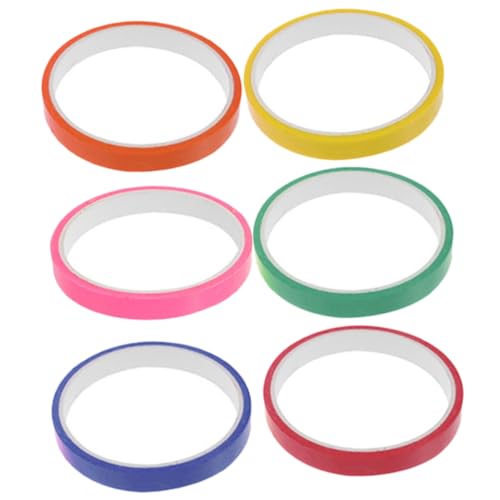 Veemoon 6 Rollen DIY Klebeband mit Bunten Selbstklebenden Stressbällen Farbiges Haftband für Zuhause Entspannend und Praktisch Geschenkidee für Erwachsene Veemoon 6 Rollen DIY Klebeband mit Bunten Selbstklebenden Stressbällen Farbiges Haftband für Zuhause Entspannend und Praktisch Geschenkidee für Erwachsene von Veemoon