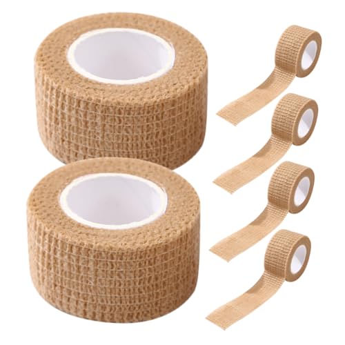 Veemoon 6 Rollen Elastisches Selbstklebendes Tape Hautfarben Rutschfestes Möbelbein band Geräuschdämpfend Schützend für Finger und Möbel Vielseitig für Haushalt und Sport Veemoon 6 Rollen Elastisches Selbstklebendes Tape Hautfarben Rutschfestes Möbelbein band Geräuschdämpfend Schützend für Finger und Möbel Vielseitig für Haushalt und Sport von Veemoon