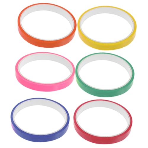 Veemoon 6 Rollen Farbiges Klebeband Bunte DIY Klebestreifen für Party Deko Originelles Haftband aus Strapazierfähigem Vielseitig für Zuhause Büro und Bastelprojekte Veemoon 6 Rollen Farbiges Klebeband Bunte DIY Klebestreifen für Party Deko Originelles Haftband aus Strapazierfähigem Vielseitig für Zuhause Büro und Bastelprojekte von Veemoon