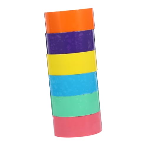 Veemoon 6 Rollen Makronenband klebriges, kugelfarbenes Klebeband Farbenfrohe Klebebänder Dekompressionsklebeband farbiges, klebriges Kugelband klebrige kugeln band bunt Abs Veemoon 6 Rollen Makronenband klebriges, kugelfarbenes Klebeband Farbenfrohe Klebebänder Dekompressionsklebeband farbiges, klebriges Kugelband klebrige kugeln band bunt Abs von Veemoon