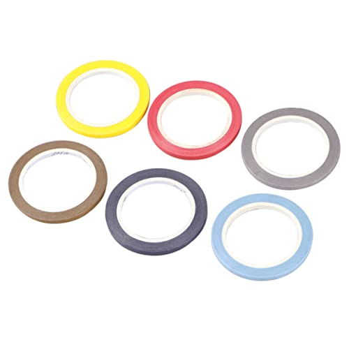 Veemoon 6 Rollen kreatives Klebeband papierklebeband selber machen Fotoalbumband Geschenkverpackungsband Veemoon 6 Rollen kreatives Klebeband papierklebeband selber machen Fotoalbumband Geschenkverpackungsband von Veemoon