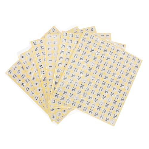 Veemoon 6 Sätze Runde Selbstklebende Kleidung Größenaufkleber für Shirts Xs bis Xxl Klare Drucke Praktische Größenkennzeichnung Einfaches Sortieren und Organisieren von Kleidung Veemoon 6 Sätze Runde Selbstklebende Kleidung Größenaufkleber für Shirts Xs bis Xxl Klare Drucke Praktische Größenkennzeichnung Einfaches Sortieren und Organisieren von Kleidung von Veemoon