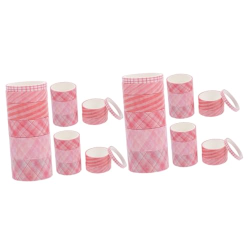 Veemoon 6 Sätze Washi Tape Set Set Dekoratives Klebeband für Scrapbooking Diy Handwerk und Tagebuchgestaltung Leicht Abreißbar Tragbar Vielseitig Einsetzbar für Projekte von Veemoon
