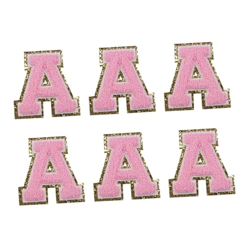 Veemoon 6 Stück Bestickte Buchstaben Patches zum Aufnähen Langlebige Hautfreundliche Applikationen für Kleidung Taschen Hüte Schuhe zum Reparieren und Verzieren Veemoon 6 Stück Bestickte Buchstaben Patches zum Aufnähen Langlebige Hautfreundliche Applikationen für Kleidung Taschen Hüte Schuhe zum Reparieren und Verzieren von Veemoon