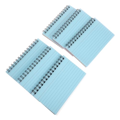 Veemoon 6 Stück Buntes Spiral Notizbuch für Notizen Zeichnungen und Memo für Schule Büro und Reisen für Studenten und Berufstätige von Veemoon