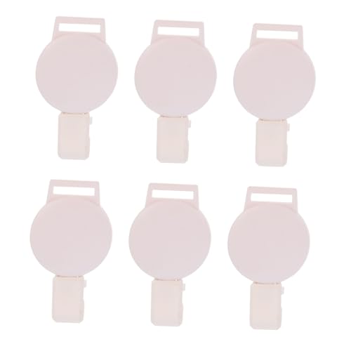 Veemoon 6 Stück Einfach zu ziehende ID-Schnalle bürozubehör bürogadges id holder karteikarten halter key chain Schlüssel Kartenzubehör Plastikabzeichenhalter praktische Kartenrolle Weiß Veemoon 6 Stück Einfach zu ziehende ID-Schnalle bürozubehör bürogadges id holder karteikarten halter key chain Schlüssel Kartenzubehör Plastikabzeichenhalter praktische Kartenrolle Weiß von Veemoon