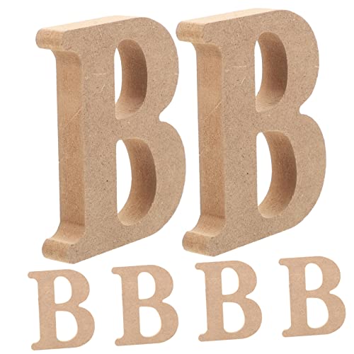 Veemoon 6 Stück Holzbuchstaben B Unbearbeitete Holzbuchstaben für DIY Hochzeitsdeko Kreative Tisch und Wanddekoration Leicht und Langlebig für Bastelprojekte und Feiern Veemoon 6 Stück Holzbuchstaben B Unbearbeitete Holzbuchstaben für DIY Hochzeitsdeko Kreative Tisch und Wanddekoration Leicht und Langlebig für Bastelprojekte und Feiern von Veemoon