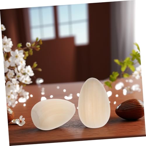Veemoon 6 Stück Holzeier zum Bemalen und Dekorieren Unbemalt Naturbelassen DIY Osterdeko für Kreative Ostereiergestaltung für Erwachsene Ostergeschenke und Veemoon 6 Stück Holzeier zum Bemalen und Dekorieren Unbemalt Naturbelassen DIY Osterdeko für Kreative Ostereiergestaltung für Erwachsene Ostergeschenke und von Veemoon
