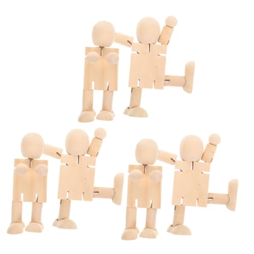 Veemoon 6 Stück Holzroboterpuppe Roboter Holzstifte Für Handwerk Naturholzkörper Roboterholz Zeichnen Holzpuppenroboter Holzfiguren Selber Machen Roboterfigur Aus Holz Holzpuppe Holz Beige Veemoon 6 Stück Holzroboterpuppe Roboter Holzstifte Für Handwerk Naturholzkörper Roboterholz Zeichnen Holzpuppenroboter Holzfiguren Selber Machen Roboterfigur Aus Holz Holzpuppe Holz Beige von Veemoon