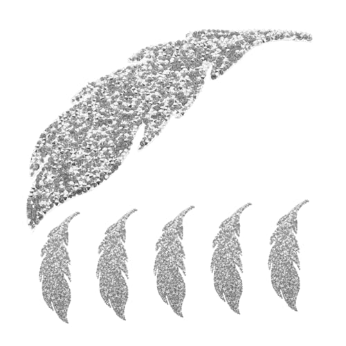 Veemoon 6 Stück Leaf Rhinestone Applikationen mit Stark Haftendem Kleber Funkelnde Bügel und Nähbare Patches für Kleidung Taschen Haaraccessoires DIY Dekorationen für Events und Veemoon 6 Stück Leaf Rhinestone Applikationen mit Stark Haftendem Kleber Funkelnde Bügel und Nähbare Patches für Kleidung Taschen Haaraccessoires DIY Dekorationen für Events und von Veemoon