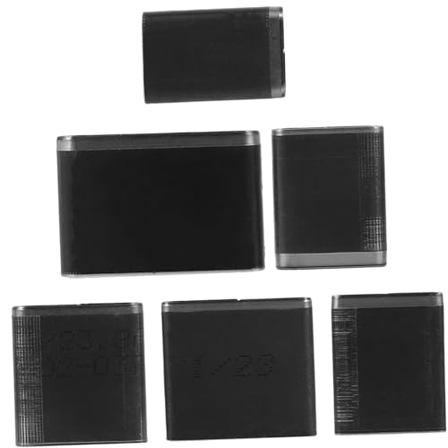 Veemoon 6 Stück Lederlocher Set mit Verschiedenen Stanzköpfen Lochwerkzeug für DIY Handwerk und Handyhüllen Leder Lochstanzer für Kreative Designs und Personalisierte Projekte von Veemoon