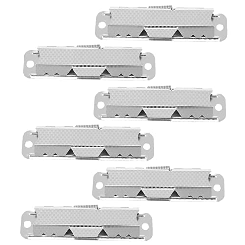 Veemoon 6 Stück Metall Klammern für Büro Dokumentenklammern Wiederverwendbare Klemmbrett Clips Multifunktionale Binder Clips für Notizen und Rechnungen Veemoon 6 Stück Metall Klammern für Büro Dokumentenklammern Wiederverwendbare Klemmbrett Clips Multifunktionale Binder Clips für Notizen und Rechnungen von Veemoon