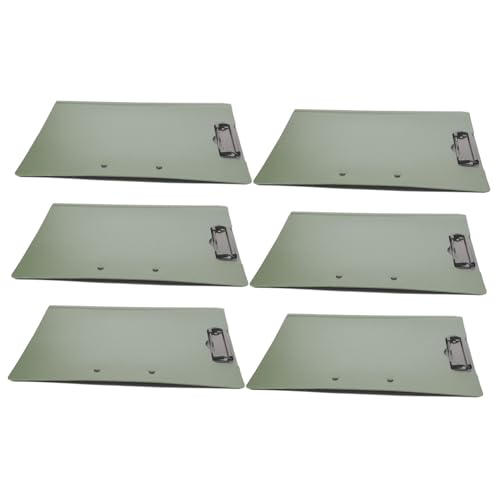 Veemoon 6 Stück Multifunktionaler Klemmbrett Ordner mit Drehbaren Doppelklammern Faltbar Horizontal Vertikal Nutzbar Sicherer Dokumentenhalter Leichter Memo Folder für Büro und Pflege Veemoon 6 Stück Multifunktionaler Klemmbrett Ordner mit Drehbaren Doppelklammern Faltbar Horizontal Vertikal Nutzbar Sicherer Dokumentenhalter Leichter Memo Folder für Büro und Pflege von Veemoon