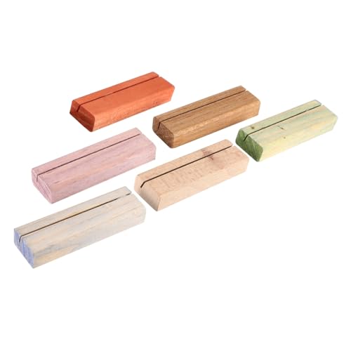 Veemoon 6 Stück Office-Karten-Organizer bürodeko schreibtisch dekoration genurtstagsdekoration hochzeitsdeco cardholder Zahlenkarten stehen Clips für Visitenkarten Kartenständer hölzern Veemoon 6 Stück Office-Karten-Organizer bürodeko schreibtisch dekoration genurtstagsdekoration hochzeitsdeco cardholder Zahlenkarten stehen Clips für Visitenkarten Kartenständer hölzern von Veemoon
