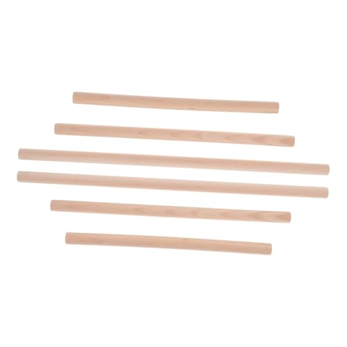 Veemoon 6 Stück Runder Stab Bastelstäbchen Aus Naturholz Wandteppichrahmen Holzzweige Für Diy Holzblockblockstäbchen Holz Basteln Holzstämme Stöcke Zum Basteln Holzzweigstöcke Beige Buche Veemoon 6 Stück Runder Stab Bastelstäbchen Aus Naturholz Wandteppichrahmen Holzzweige Für Diy Holzblockblockstäbchen Holz Basteln Holzstämme Stöcke Zum Basteln Holzzweigstöcke Beige Buche von Veemoon