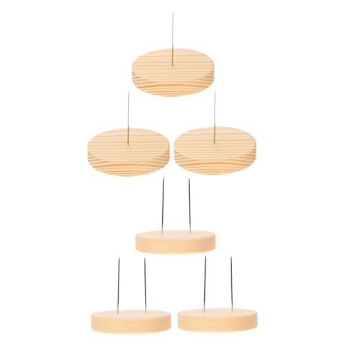 Veemoon 6 Stück -Ständer Pin-Display-Ständer Stofftier-Ausstellungsständer Gehäkelte Puppenbasis Kuscheltier häkeln Gehäkelter Puppenständer Puppenanzeigestand Metall von Veemoon