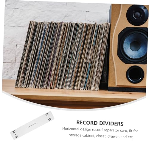 Veemoon 6 Stück Teiliges Acryl CD trennkarten Horizontal Beschriftete Schallplatten sortierkarten Langlebige Transparente Vinyl organizer für Aufbewahrung Ablagen Veemoon 6 Stück Teiliges Acryl CD trennkarten Horizontal Beschriftete Schallplatten sortierkarten Langlebige Transparente Vinyl organizer für Aufbewahrung Ablagen von Veemoon