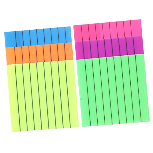 Veemoon 6 Stück Teiliges Farbiger Transparenter Selbstklebender Memo Pads mit Wasserfest Praktische Haftnotizen für Schüler Büro und Schule als Seitenmarker und Notizzettel Veemoon 6 Stück Teiliges Farbiger Transparenter Selbstklebender Memo Pads mit Wasserfest Praktische Haftnotizen für Schüler Büro und Schule als Seitenmarker und Notizzettel von Veemoon