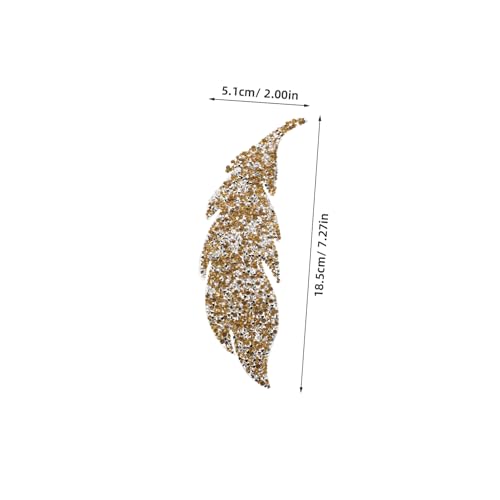 Veemoon 6 Stück Teiliges Leaf Hotfix Applique mit Funkelnden Strasssteinen Langlebige Patches für Kleidung Taschen Jeans Leder und Mehr Einfach zu Befestigen Stilvolle Diy-verzierung Veemoon 6 Stück Teiliges Leaf Hotfix Applique mit Funkelnden Strasssteinen Langlebige Patches für Kleidung Taschen Jeans Leder und Mehr Einfach zu Befestigen Stilvolle Diy-verzierung von Veemoon