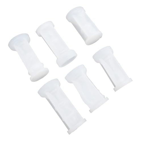 Veemoon 6 Stück Teiliges Silikon Schachfiguren DIY Epoxidharz Gießform Flexible Wachsformen für Handgemachte Kerzen und Bastelprojekte Zuhause Veemoon 6 Stück Teiliges Silikon Schachfiguren DIY Epoxidharz Gießform Flexible Wachsformen für Handgemachte Kerzen und Bastelprojekte Zuhause von Veemoon