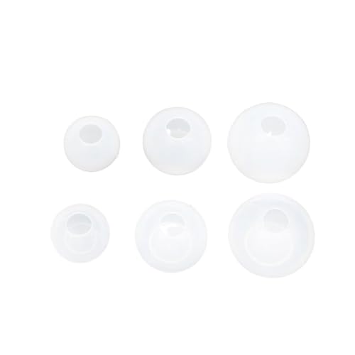 Veemoon 6 Stück Teiliges Silikonform Rund Epoxy resistent Spiegelglatte Oberfläche DIY Kristallharz Anhänger Gießform Wiederverwendbar Gesundheitlich Unbedenklich Einfach zu Entformen und Veemoon 6 Stück Teiliges Silikonform Rund Epoxy resistent Spiegelglatte Oberfläche DIY Kristallharz Anhänger Gießform Wiederverwendbar Gesundheitlich Unbedenklich Einfach zu Entformen und von Veemoon