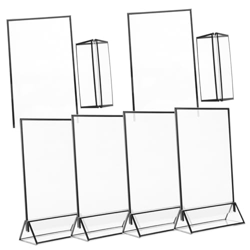 Veemoon 6 Stück Tischnummernschild aus Acryl Zeichenhalter Ausstellungsstand Bildhalter Hochzeitsschildhalter Bild steht für Tisch Displayständer aus Acryl Tisch steht für Schilder Schwarz Veemoon 6 Stück Tischnummernschild aus Acryl Zeichenhalter Ausstellungsstand Bildhalter Hochzeitsschildhalter Bild steht für Tisch Displayständer aus Acryl Tisch steht für Schilder Schwarz von Veemoon