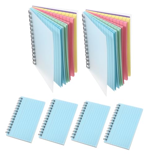 Veemoon 6-teiliges Notizbuch Im Taschenformat: Mehrfarbiger Spiralnotizblock Zum Schreiben, Zeichnen Und Notieren – Notizblock Für Schüler Für Schule, Büro Und Reisen Veemoon 6-teiliges Notizbuch Im Taschenformat: Mehrfarbiger Spiralnotizblock Zum Schreiben, Zeichnen Und Notieren – Notizblock Für Schüler Für Schule, Büro Und Reisen von Veemoon