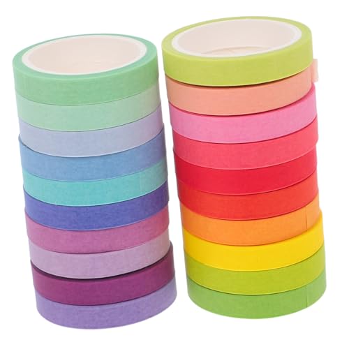 Veemoon 60 Rollen Teiliges Washi Tape Set Dünne Dekorative Klebebänder in Bunte Candy-farben Masking Tapes für Scrapbooking Journaling Geschenkverpackung DIY Kreativbedarf Veemoon 60 Rollen Teiliges Washi Tape Set Dünne Dekorative Klebebänder in Bunte Candy-farben Masking Tapes für Scrapbooking Journaling Geschenkverpackung DIY Kreativbedarf von Veemoon